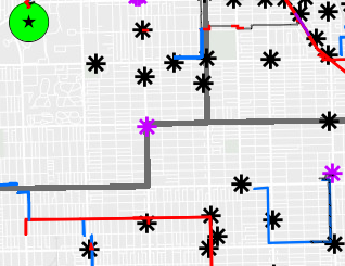 published layer - hubs and their boundaries